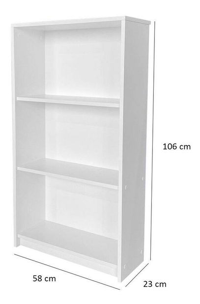 Regál Kaida 1 (fehér) 