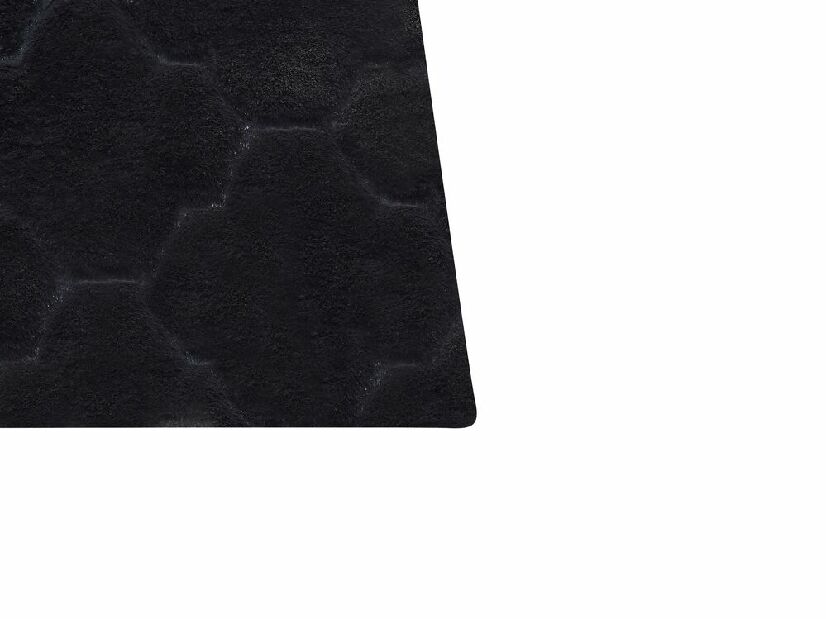 Tepih od umjetnog krzna 80 x 150 cm Gharry (crna)