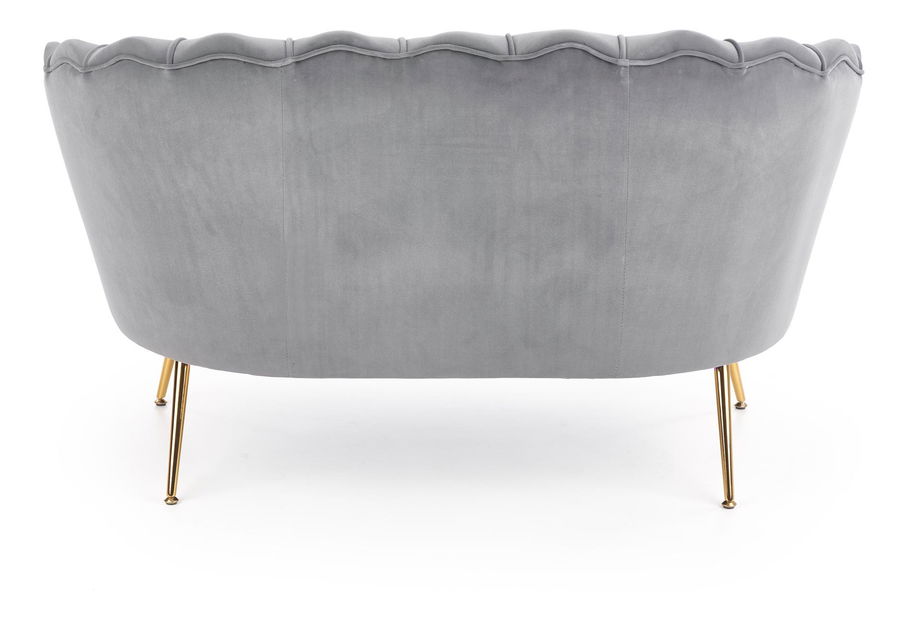 Canapea Altha XL (gri + Auriu)