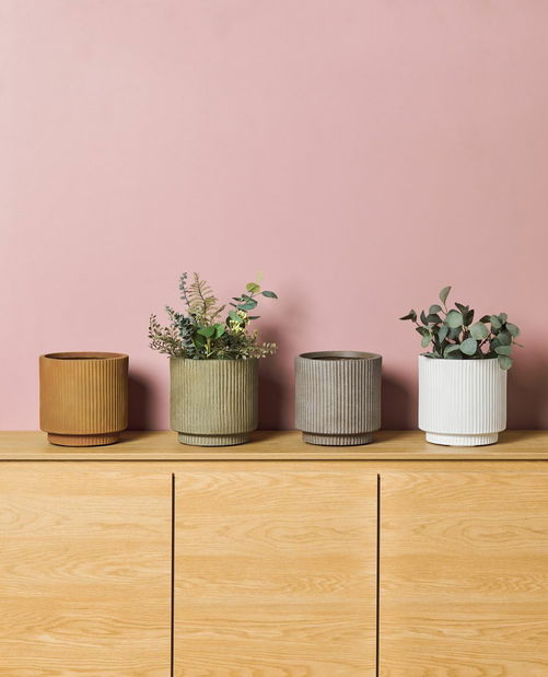 Saksija za cvijeće ⌀ 24 cm Dary (bijela)