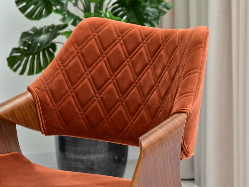 Stolička Rolf K (medená + čierna)