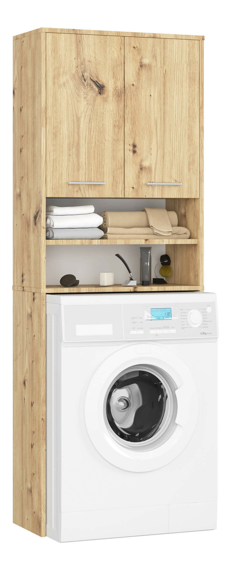 Skrinka nad práčku Fulgor 2D (dub artisan)