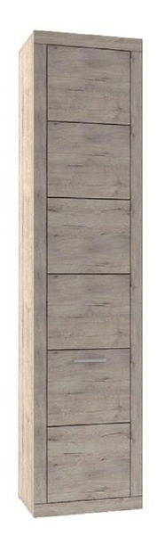 Dulap cu rafturi Oscroft 1D (Stejar san remo)