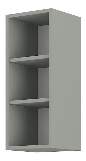 Horný kuchynský regál Gonir 30 G 72 OTW (sivá)