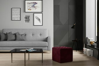 Taburetka Noreen Typ 09 (bordó)