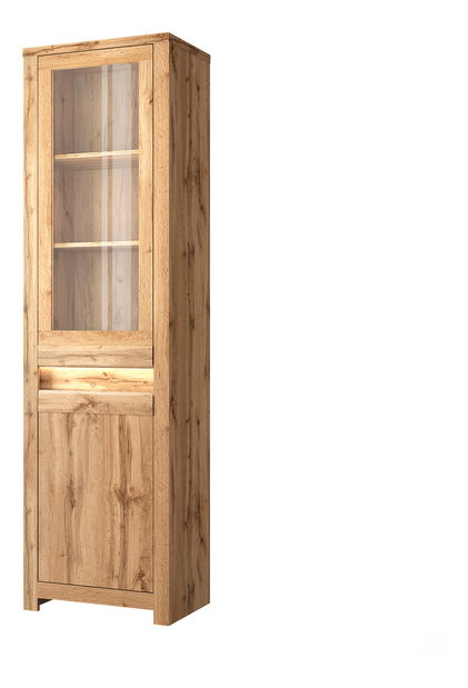Vitrina Chase 1D1W (hrast wotan)