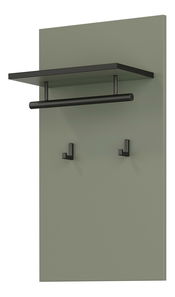 Vešiakový panel Crossroad H G03 (borovica zelená + čierna)