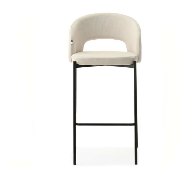 Barová stolička Guinden (krémová + čierna)