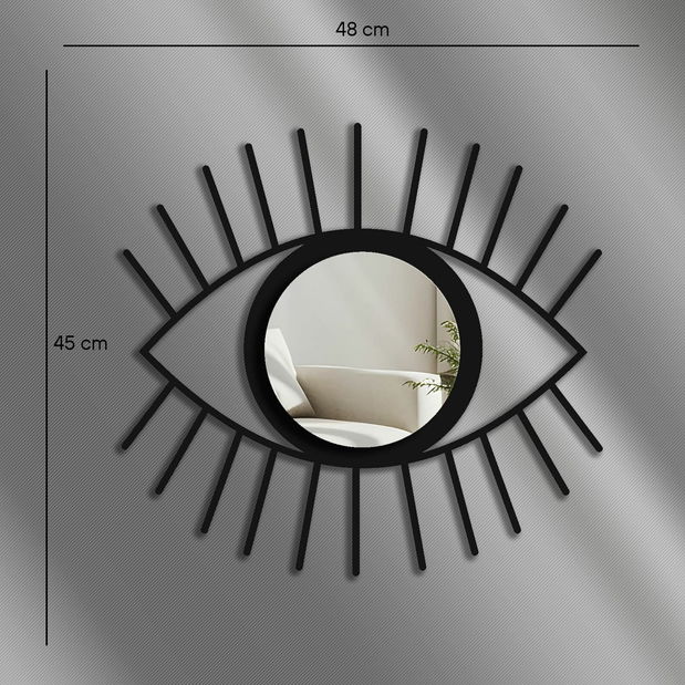 Zrkadlo Ozi 10 (strieborná )