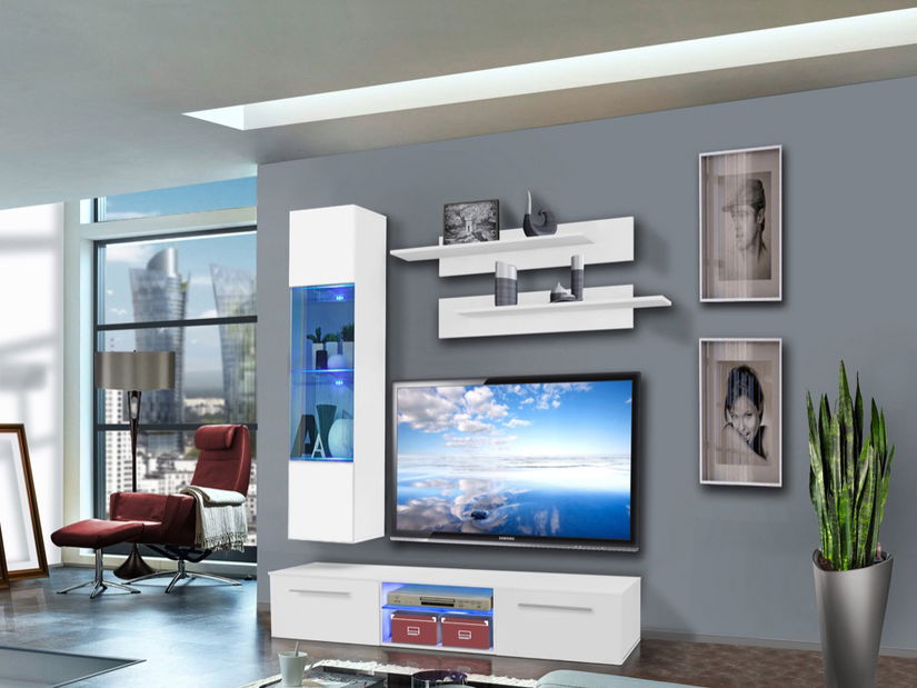 Obývacia stena Drada 25 WW DR F1 (s osvetlením)