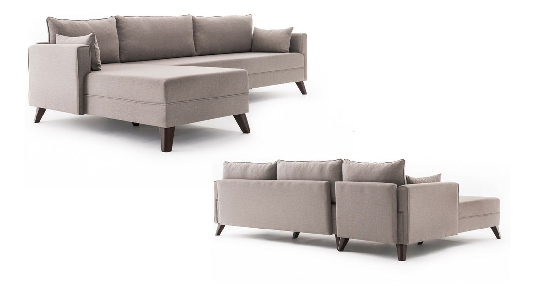 Sofa na razvlačenje Bellina 1 (bež) (L)