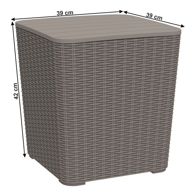 Kutija za pohranu Urgun (sivosmeđa)