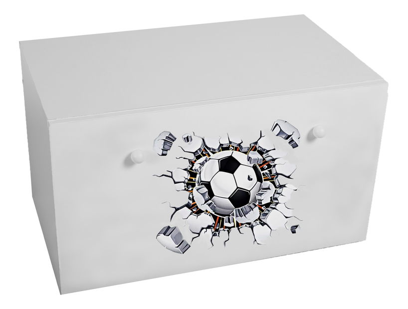 Kutija za pohranu za djecu Ione (bijela)