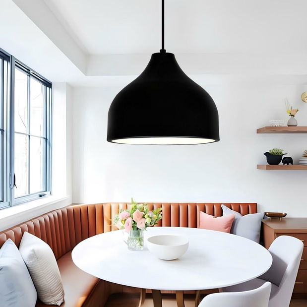 Stropné svietidlo Avolossa 1 (čierna)