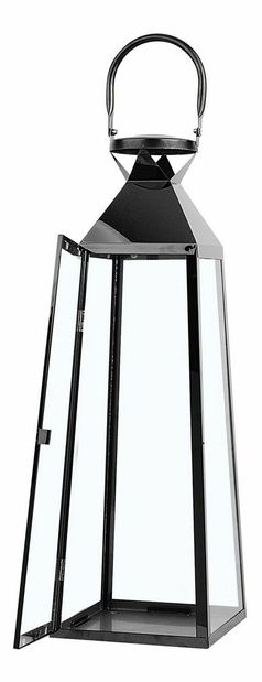 Lampáš CAICO 42 cm (nerez oceľ) (čierna)