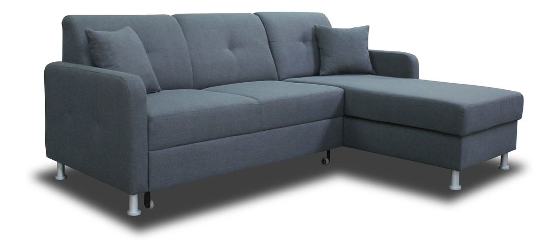 Rohová sedačka Scandi 2F+L (sivá) (P)