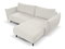 Rohová sedacia súprava Adelon (krémová) (P)