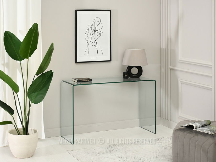 Konzolový stolík Eli (transparentná)