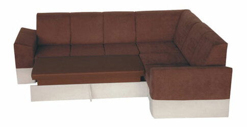 Rohová sedačka Messi šenil sivý (P)