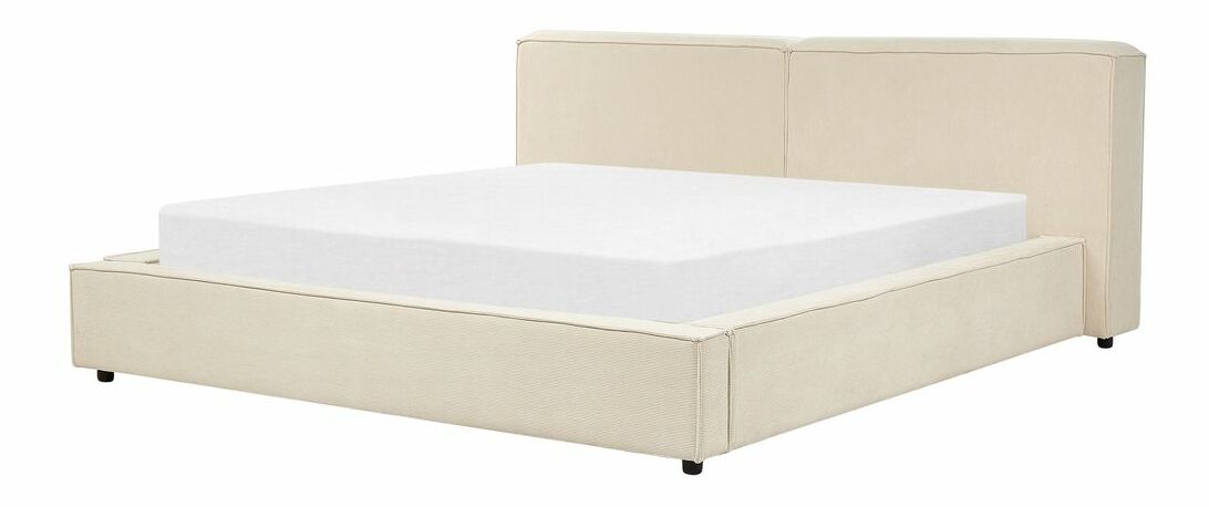 Manželská posteľ 180 cm Linza (béžová)