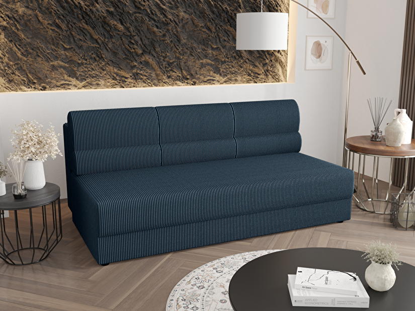 Kétszemélyes kanapé Radiant (kék)