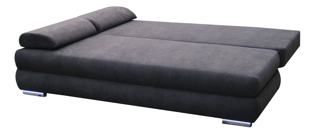 Pohovka trojsedačka Double (čierna + sivá)