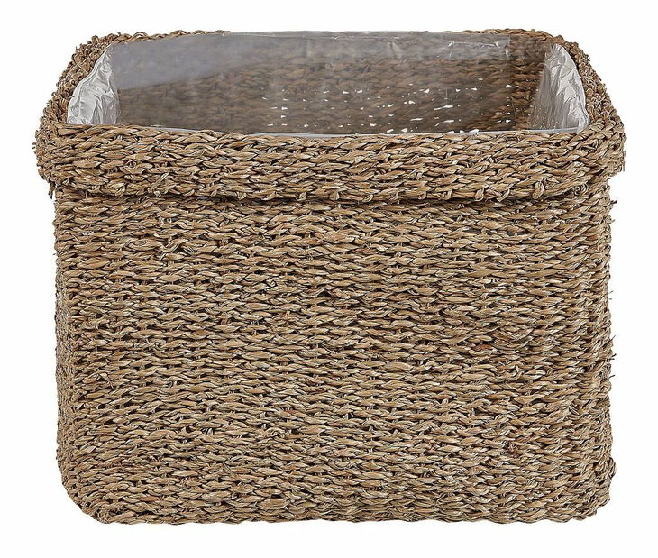 Sada 3 kvetináčov Rivul (béžová)