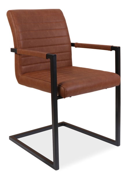 Kreslo Stanley (hnedá)