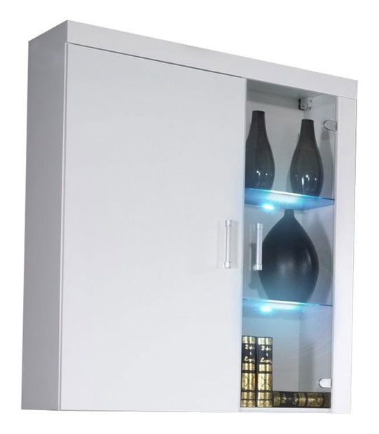 Vitrina Magnolia MA4 (bijela + bijela sjajna)