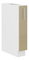 Dolná kuchynská skrinka Lavera 15 D CARGO BB (korpus: biela + front: lesk cappucino)