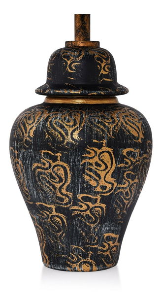 Lampă de masă Noxortta 1 (Negru + Auriu)