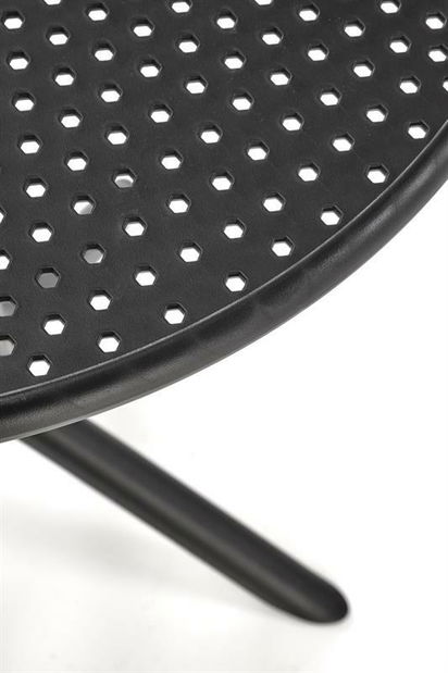 Vrtni stol Caviar (crna) (za 2 osobe)