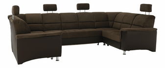 Rohová sedačka U Stan veľká (hnedá) (P)