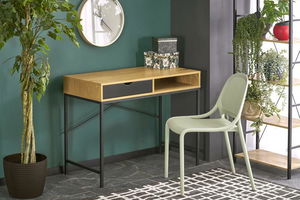 PC stolić Bloom (crna + natural)