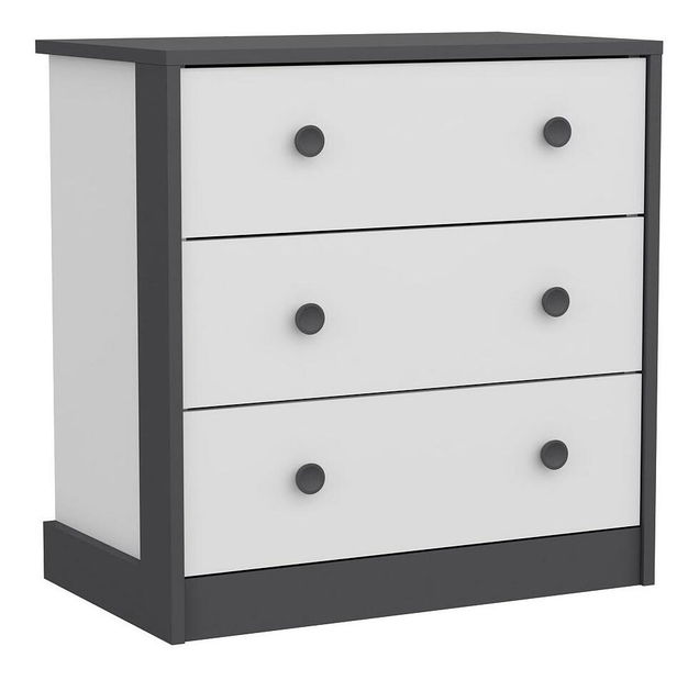 Spavaća soba Live (antracit + bijela)