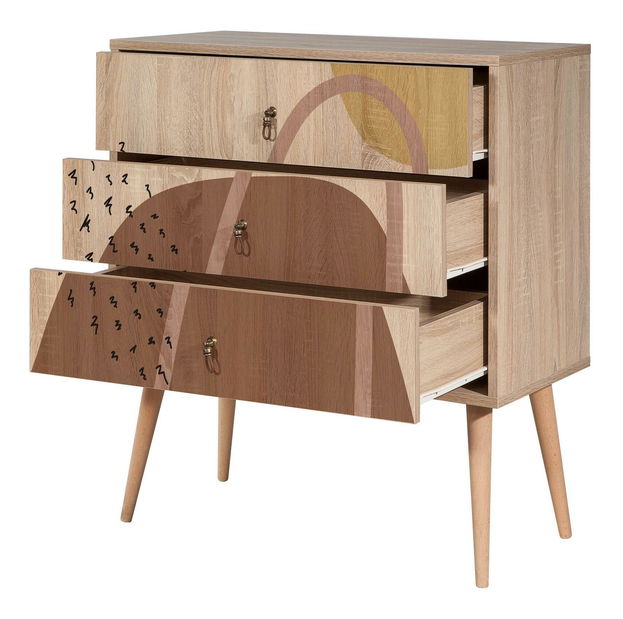 Comodă Cettelona FO (multicolor)