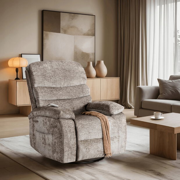 Fotelja za masažu Bricke (bež) 