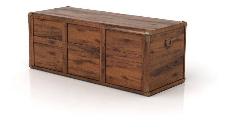 Truhlica BRW INDIANA JKUF 120 (Dub sutter)