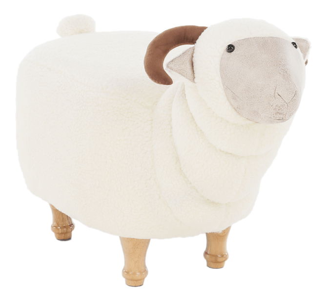 Tabure Veer (bijela + smeđa)