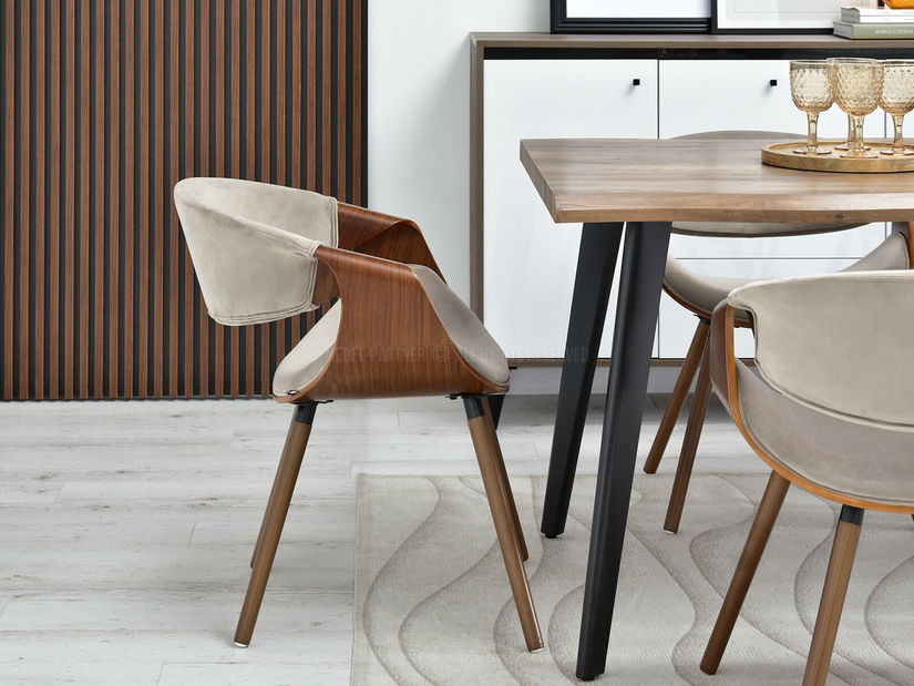 Stolička Bjorn K (orech)