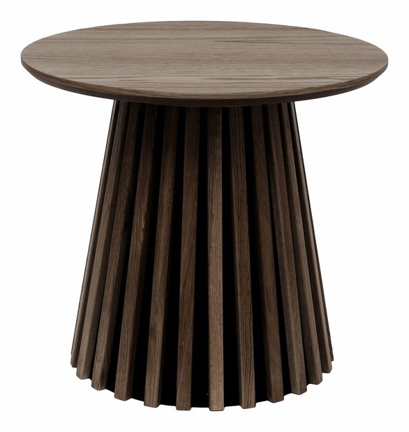 Príručný stolík Omirina 3 (tmavohnedá)