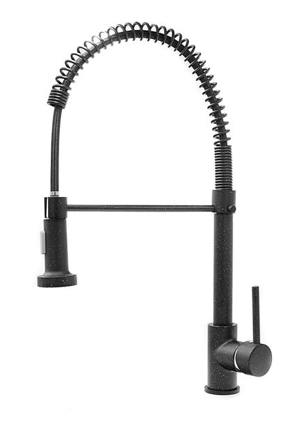 Baterie bucătărie Siriel (Negru + Textură)