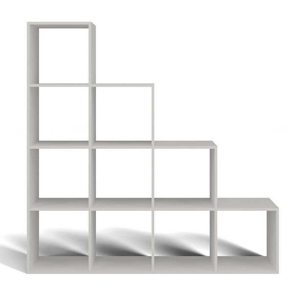 Regál Respeto 4 (biela)