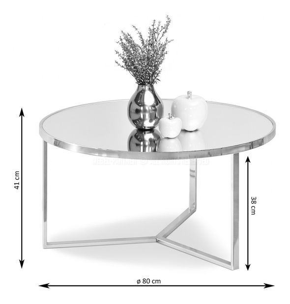 Stolić za kavu Natol (krom)