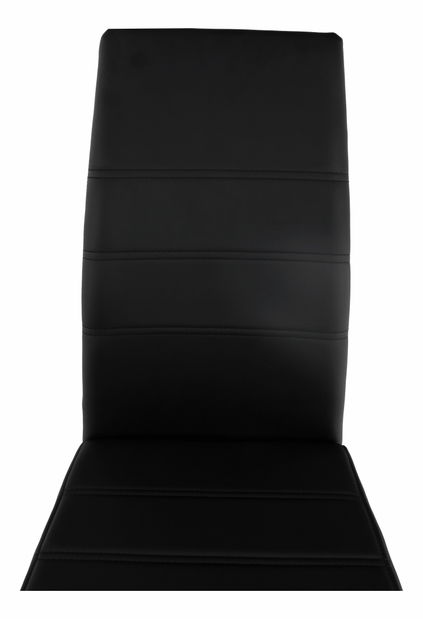 Scaun de sufragerie Valentina (negru)