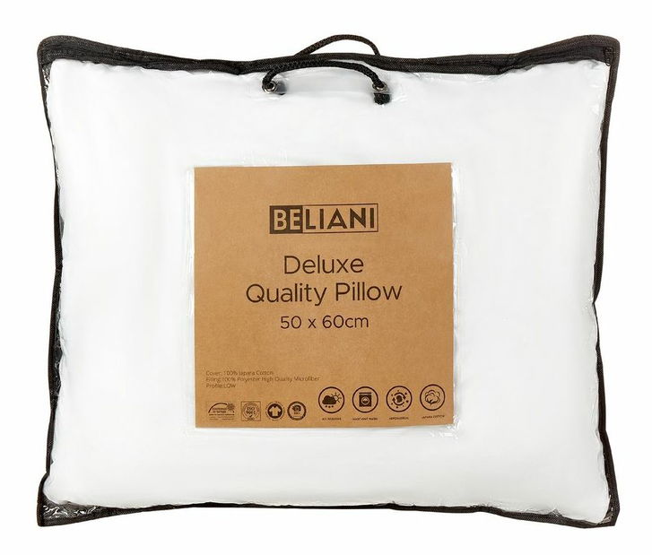 Vankúš 50x60 cm Diona (biela)