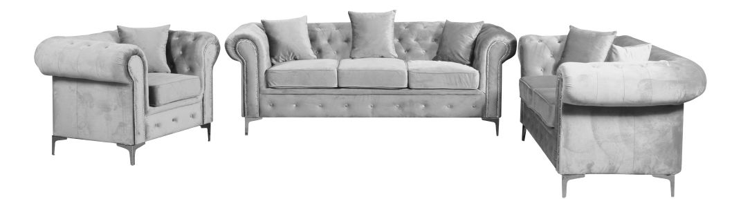 Canapea extensibilă de lux cu două locuri Rikaro (velvet 03) 