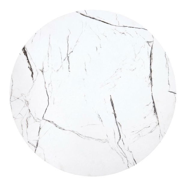 Set 2 buc. măsuțe de cafea Jacarta (alb + negru)