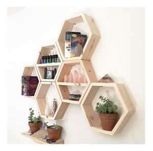 Polc szett (6 db.) Baboma 24 (dió) 