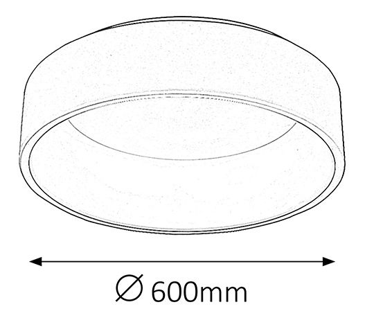Mennyezeti lámpa Adeline 2508 (matt fehér)